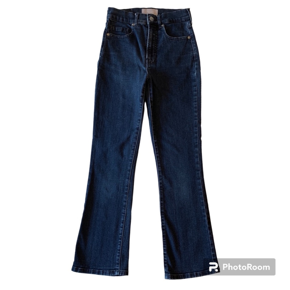 Everlane | The Authentic Stretch Slim Bootcut Jeans Dark Wash Size 24”